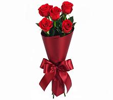 Букет 5 Красных роз Эдлесс Лав в Кужорской