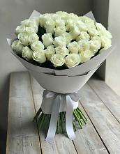 Букет 35 Белых роз в Кужорской