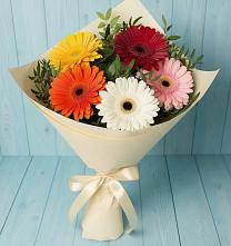 Букет цветов из:  Герберы в Кужорской