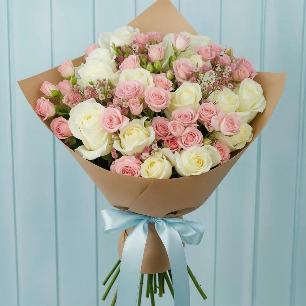 Букет цветов из: Розы в Кужорской