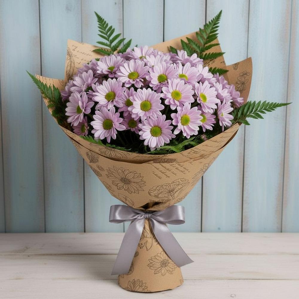Букет цветов из: Хризантемы в Кужорской