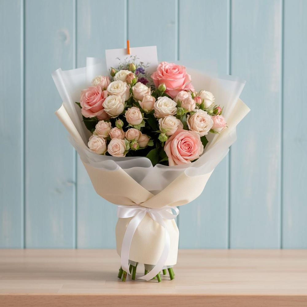 Букет цветов из: Розы в Кужорской