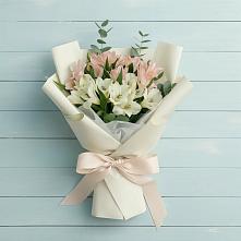 Букет цветов из:  Альстромерии в Кужорской