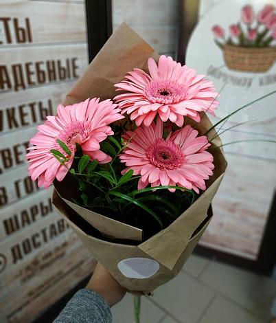 Букет цветов из: Герберы в Кужорской