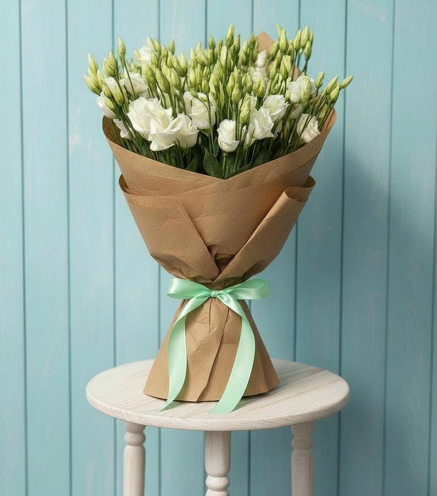 Букет цветов из: Лизиантусы в Кужорской