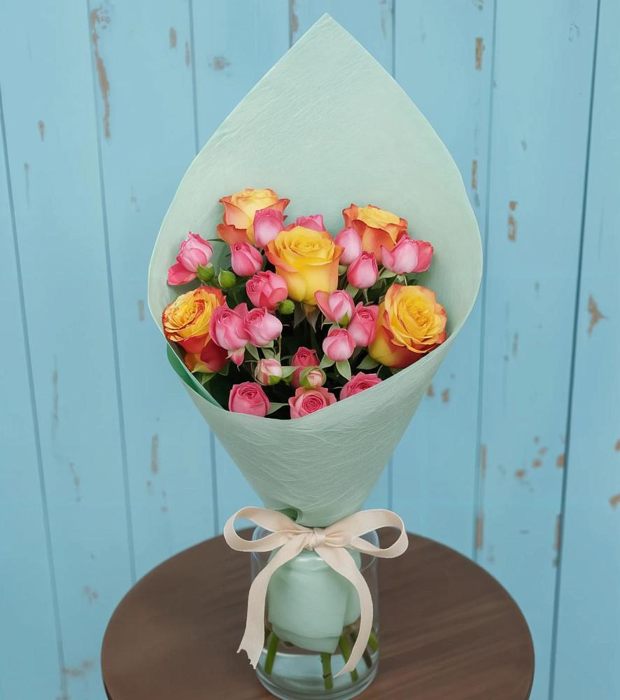 Букет цветов из: Розы в Кужорской