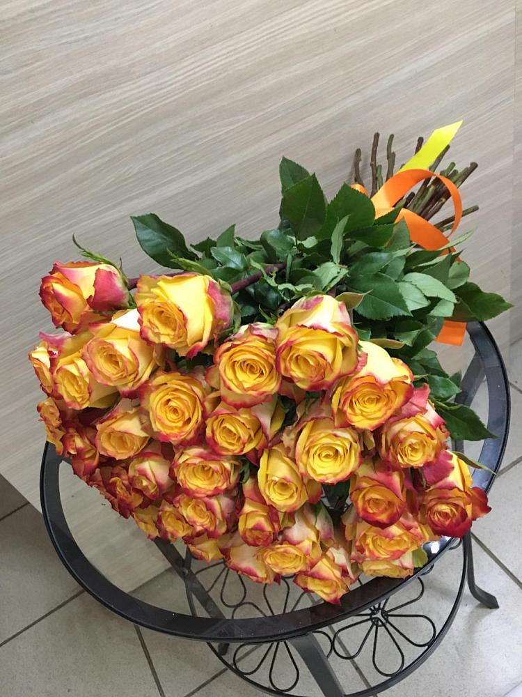 Букет Желтые розы в Кужорской