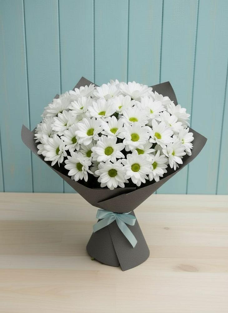 Букет цветов из: Хризантемы в Кужорской