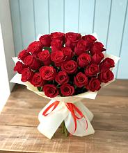 Букет 29 Красных роз в Кужорской