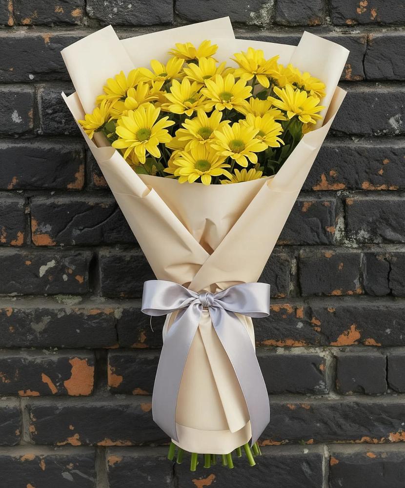 Букет цветов из: Хризантемы в Кужорской