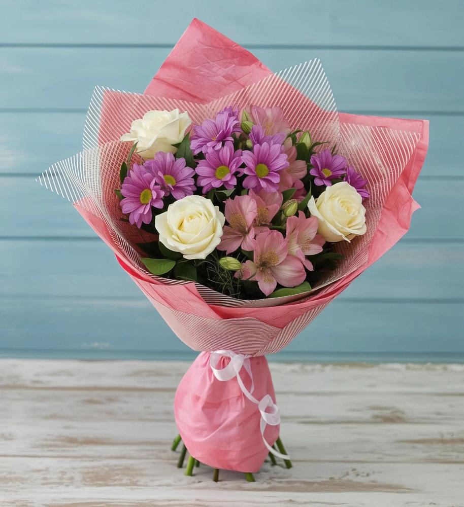 Букет цветов из: Герберы в Кужорской