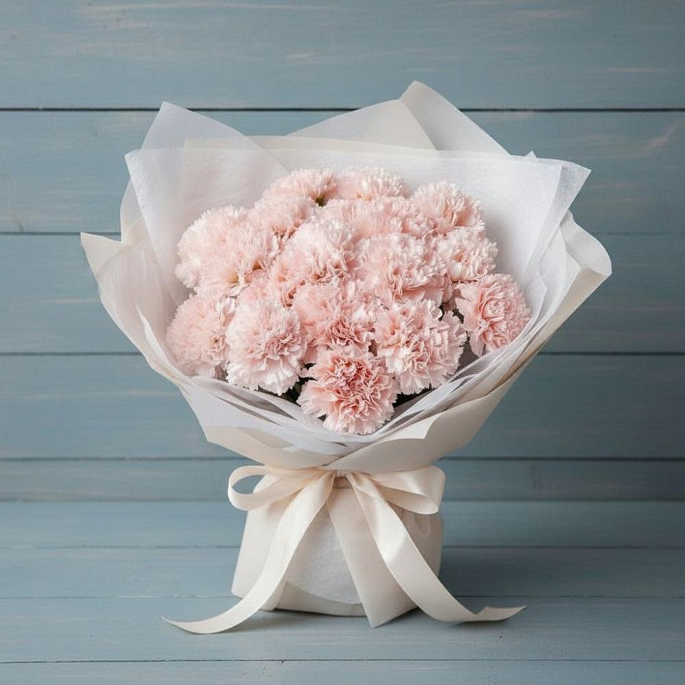 Букет цветов из: Гвоздики в Кужорской